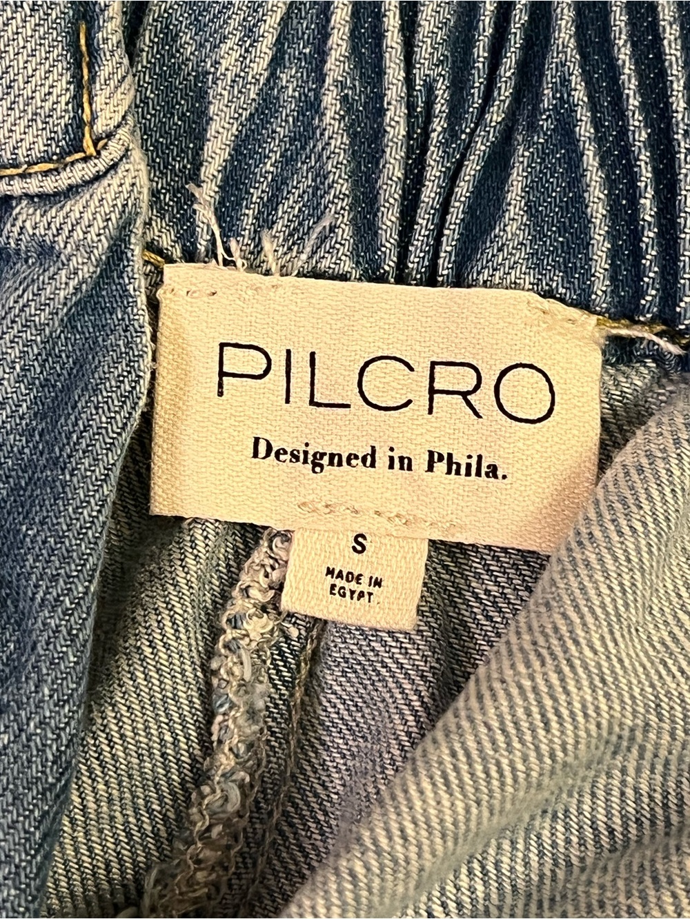 Anthropologie Pilcro Emory Pleated High Rise Wide Leg faded Jeans Size 28 - Picture 11 of 14